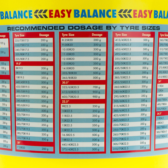 Proszek do wyważania kół Easy Balance (9 kg, wiadro) - Safety Seal