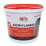 Pasta montażowa do opon Acrylmed 4kg (czerwona) - Delta